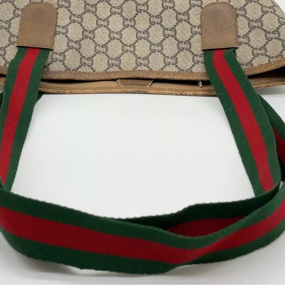 Gucci GG PVC Sherry Line Tote Bag - Picture 10 of 17